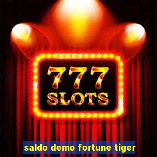 saldo demo fortune tiger